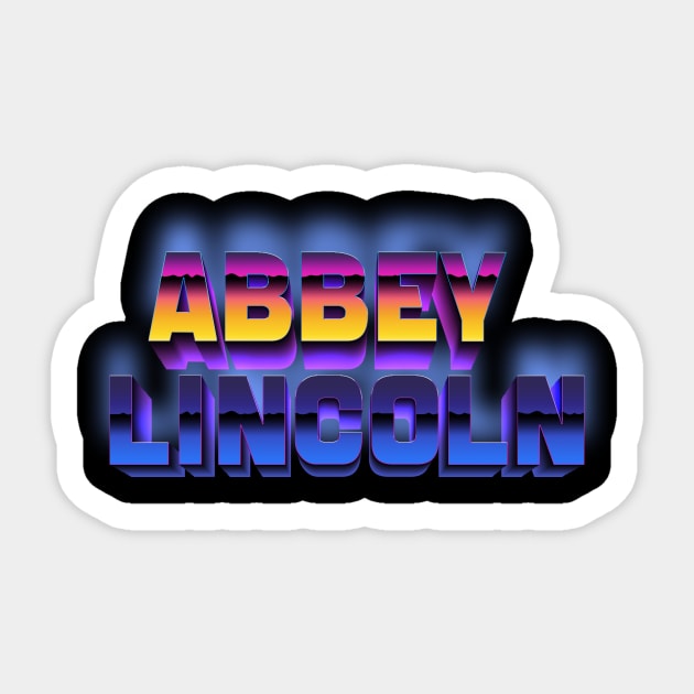 Abbey Lincoln Naturally Sticker by okefandi